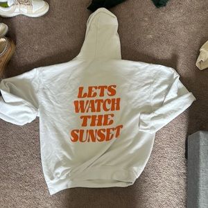 Let’s Watch The Sun Set hoodie